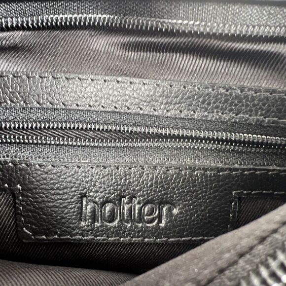 Hotter Erin Black Leather Crossbody Shoulder‎ Purse Bag - Picture 11 of 12